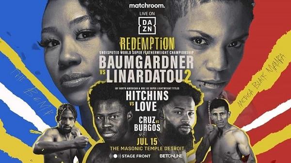 Watch Dazn Boxing Alycia Baumgardner v Christina Linardatou 7/15/23 July 15th 2023 Online Full Show Free