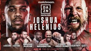 Joshua Vs Helenius 8/12/23