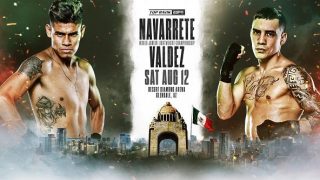 Navarrete Vs Valdez 8/12/23