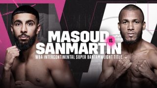 Shabaz Masoud vs Jose Sanmartin 11/11/23