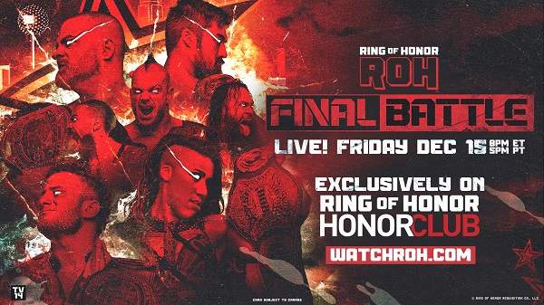 Watch ROH Final Battle 2023 12/15/23 15th December 2023 Online Full Show Free