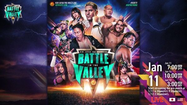 Watch NJPW Battle In The Valley 2025 1/11/25 Full Show