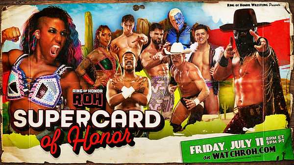 Watch ROH SuperCard Of Honor Live 7/11/25 July 11th 2025 Online Full Show Free