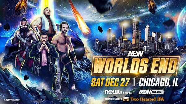 Watch AEW Worlds End 2025 PPV Live 12/27/25 December 27th 2025 Online Full Show Free