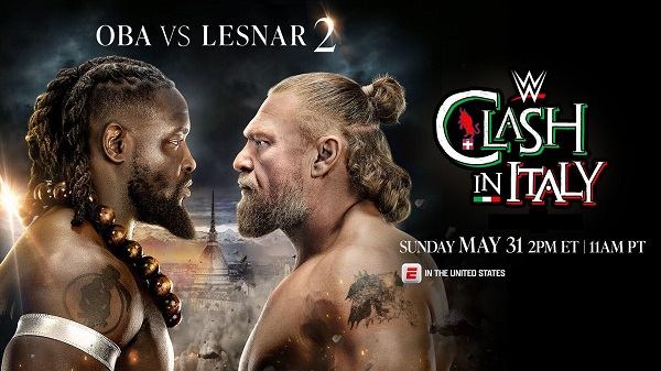 Watch WWE Clash In Italy PPV Live 5/31/26 May 31st 2026 Online Full Show Free