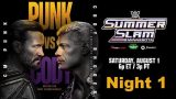 WWE SummerSlam 2026 Night 1 Saturday PPV Live 8/1/26