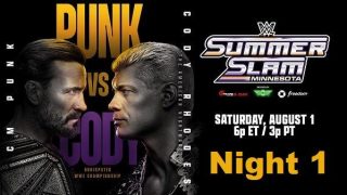 WWE SummerSlam 2026 Night 1 Saturday PPV Live 8/1/26