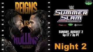 WWE SummerSlam 2026 Night 2 Sunday PPV Live 8/2/26